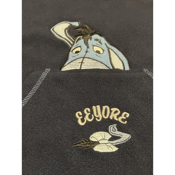 Pooh 100 Acre Collection Hooded Pull Over Fleece Sweatshirt Jacket Size Small - Picture 3 of 10